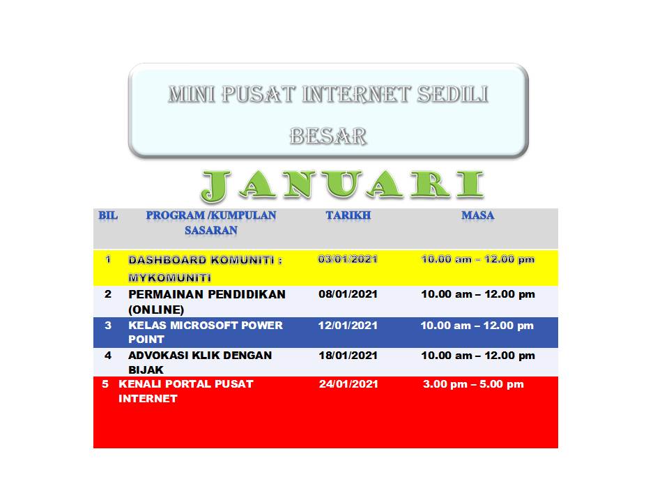 0121JADUALAKTIVITI